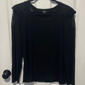 3/$20 black xl storm  long sleeve shirt